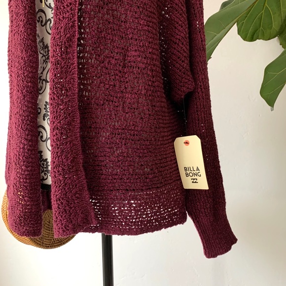 🔥🔥BILLABONG - OPEN KNIT CARDIGAN🔥🔥 - Picture 3 of 4